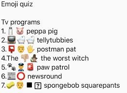 Spongebob's personality can be summed up in one word. Emoji Answers Tv Emoji Quiz Emoji Answers Family Quiz
