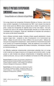 Il y en a 70 disponibles pour jura sur indeed.fr, le plus grand site d'emploi mondial. Profils Et Pratiques D Entrepreneurs Camerounais Experiences Et Temoignages Diversite Culturelle Et Dynamique Des Organisations French Edition Kamdem Emmanuel 9782343037318 Amazon Com Books