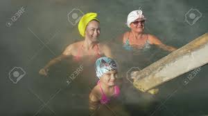Advanced bath attendants may use two brooms simultaneously. Baby Girl Mom And Grandmother In A Swim In Hot Saline Mineral Stock Photo Picture And Royalty Free Image Image 143957578