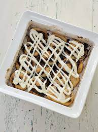 Pizza Dough Cinnamon Rolls With Cream Cheese Icing