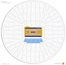 Wvu Coliseum West Virginia Seating Guide Rateyourseats Com
