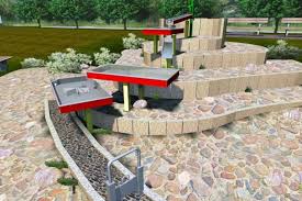 Wasser Marsch Wasspa Wasserspielplatz Mit Erdarbeiten Wasserspielplatz Outdoor Dekorationen Terassenideen