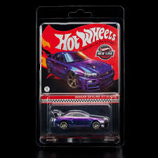 Hot Wheels RLC Exclusive Nissan Skyline GT-R (R34) 2024 HWF14 Purple  Chameleon | eBay