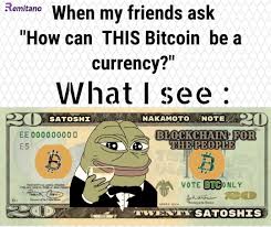 The fastest meme generator on the planet. Crypto Meme When My Friends Ask How Can This Bitcoin Be A Currency