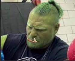 Those nips though lol Prompts were "Brock Lesner Meets a Yeti"