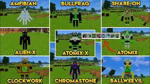 Download mods | addons for minecraft pe (mcpe) free apk 2.1.3 for android. Mod Ben 10 Alien For Minecraft Pe Para Android Apk Descargar
