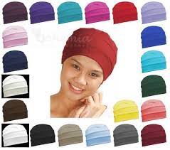 A Comfortable Hat Chemotherapy Scarf Give A Full Head Coverage Hats For Alopecia Patients Cancer Head Scarf Chemotherapy Hair Loss Cancer Headwear