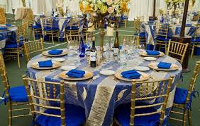 Blue and gold table setting. Blue And Gold Table Setting Ideas Novocom Top