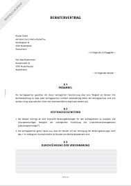 Der beratervertrag ist von beiden seiten unter einhaltung einer kündigungsfrist von einem monat zum ende eines jeden kalendermonats kündbar, erstmals zum ende des folgenden kalendermonats. Beratervertrag Erstellen Smartlaw