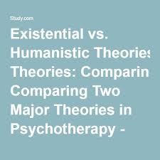 Existential Vs Humanistic Theories Comparing Two Major Theories In Psychotherapy Video Lesson Transcript Study Co Psychotherapy Existentialism Theories