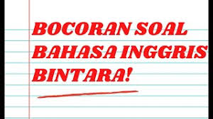 Check spelling or type a new query. Bocoran Jenis Soal Bahasa Inggris Bintara Polri 2021 Youtube