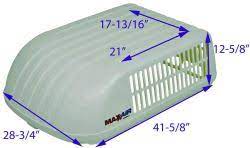 Another consideration is the profile. Replacement Shroud For Coleman Rvp Roof Air Conditioning Unit Needed Etrailer Com