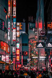 Tokyo On Behance Aesthetic Japan City Wallpaper Aesthetic Backgrounds