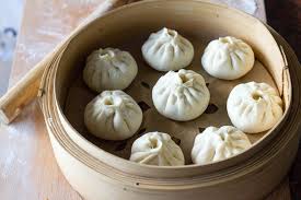 How To Assemble A Baozi China Sichuan Food Food Steamed Buns Vegetarian Dishes