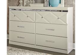 With plenty of storage space, this irresistible dresser will enhance any bedroom decor. Dreamur 6 Drawer Dresser Ashley Furniture Homestore