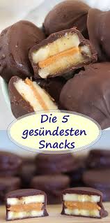 Die 5 Gesundesten Snacks Die Sie Jetzt Ausprobieren Mussen Snacks Health Desserts Vegan Sweets