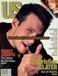 Us Weekly 3/96,Christian Slater,Gillian Anderson,X-Files,Selena,Cameron  Diaz