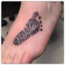 Proud parents adopt various ways of making this moment a memorable one including getting a tattoo. 30 Cute Baby Footprint Tattoos Hative