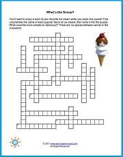 They're in pdf format so they're easy to print. Fun Free Easy Crossword Puzzles