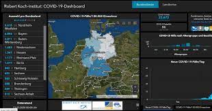 In kalenderwoche 10 lag der anteil der variante b.1.1.7 bei ca. Covid 19 Dashboard Vom Robert Koch Institut In Kooperation Mit Esri Deutschland Crisis Prevention Fachportal Fur Gefahrenabwehr Innere Sicherheit Und Katastrophenhilfe
