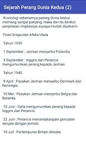 Nah, itulah sejarah terjadinya perang dunia 2. Sejarah Perang Dunia Kedua 2 For Android Apk Download