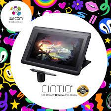 Wacom Cintiq 13hd Dtk 1301 Graphic Tablet Monitor Creative Pen Display 2048 Pressure Dhl Ems Ups Fedex Free S Creative Pen Wacom Cintiq Digital Tablet