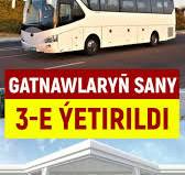 «Awtomobil ulag hyzmatlary» AGPJ häzirki wagtda Aşgabat-Türkmenbaşy ugry boýunça awtobus gatnawlarynyň hereket edýändigini habar berýär., Ýolagçylaryň amatlylygyny ýokarlandyrmak we paýtagt bilen ...