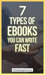 7 Types Of Ebooks You Can Write Launch Fast Bsi 31 Ebook Writing Writing A Book Writing