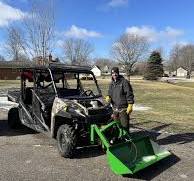 Little Buck Loader, LLC – Z Buck Front‑End Loader | Bucket Size 48"–48.5" | Horsepower 15–25 HP | For Zero Turn Mowers, ATV/UTVs