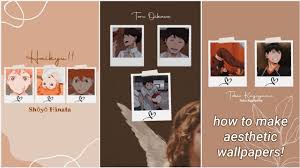 Death aesthetic aesthetic anime angel of death boys anime satsuriku no tenshi fanart cartoon profile pictures free anime anime angel. How To Make Aesthetic Wallpapers Ft Haikyuu Characters Youtube