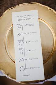 Wedding Reception Timeline Planning Guide Modwedding Wedding Reception Program Wedding Reception Timeline Wedding Programs