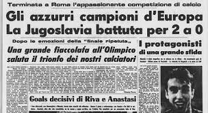 » europei i grandi del passato italia. Europei 1968 Gara Ripetuta E L Italia Vince La Stampa