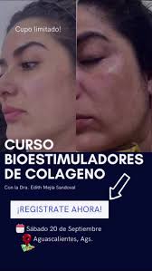 ¡Es momento de INNOVARTE! ✅Lleva tu servicios a otro nivel! En este curso  aprenderás los tipos dé bioestimuladores y cómo trabajarlos, veremos nuevas  técnicas de anti envejecimiento como Exosomas y ...