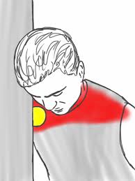 Soft Tissue Therapy Balling Trapezius And Chest Muscles Neck Exercises Posture Exercises Neck And Shoulder Exercises