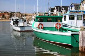 Lobster Boats Ii Fishing Boats Tied Up To The Wharf Which Is Laden With Lobster Spon Fishing Boats Ii Lobster Boat Lobster Boat Boat Working Boat