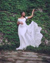 Baby Shower Dress White Maternity Dress For Photo Shoot Photo Etsy