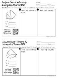 Ideas And Resources For The Secondary Math Classroom Surface Area Volume Of Prisms Unit Secondary Math Classroom Math Geometry Activities Math Classroom