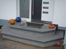 Prefab ready made outdoor stairs : China Design Prefab Natural G654 Stone Granite Outdoor Steps Stairs China Granite Stair Granite Step
