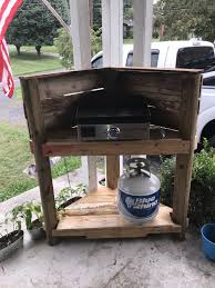 This simple stone outdoor kitchen helps you to start. Blackstone Griddle Stand Rustic Outdoor Bar Blackstone Griddle Outdoor Kitchen Design