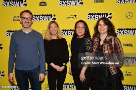 Adam Vary Karen Hun Barbara Chai and Jada Yuan attend