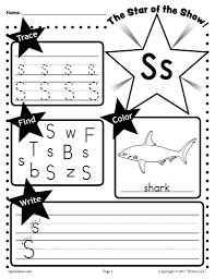 Letter S Worksheet Tracing Coloring Writing More Tracing Worksheets Preschool Letter Tracing Worksheets Letter P Worksheets