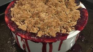 A Different Kind Of Apple Crisp That Tastes Wonderful I Entered This Recipe In A Contest And It Was A Runner Up It Def Raspberry Crisp Recipes Crisp Desserts