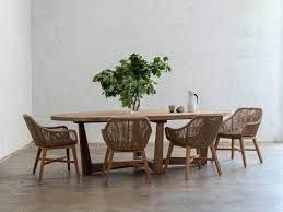 Includes montserrat extension table with 2 dining chairs and 8 high end danish teak dining set with fine finish. Florence Reclaimed Teak Timber Oval Dining Table Outdoor Dining Table Living By Design