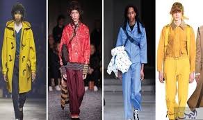 بدل رجالي غير تقليدية لإطلالة مميزة في 2018 Red Leather Jacket Fashion Leather Jacket