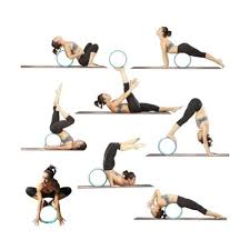 Reehut Yoga Wheel 12 6 034 X 5 034 Strong Premium Back Roller And Stretcher With Yoga Wheel Exercises Dharma Yoga Yoga Help