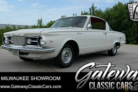 Image result for White 1965 Barracuda