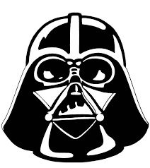 coloriage de carnaval dessin le masque dark vador a colorier star wars stencil vader crafts art styles coloration
