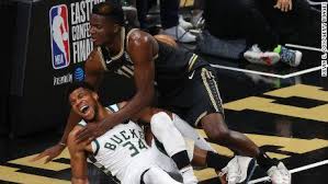 Giannis antetokounmpo of the milwaukee bucks unfortunately suffered an injury while playing against the atlanta hawks in game 4 of the eastern conference finals on tuesday night. Tuhpwov8tibl6m