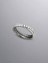 David Yurman Bridal Collection Pave Diamonds Bridal The Art Of True Love Women S Wedding Bands David Yurman Wedding Band Womens Wedding Bands Wedding Bands