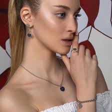 Bracciale catena con charm cuore